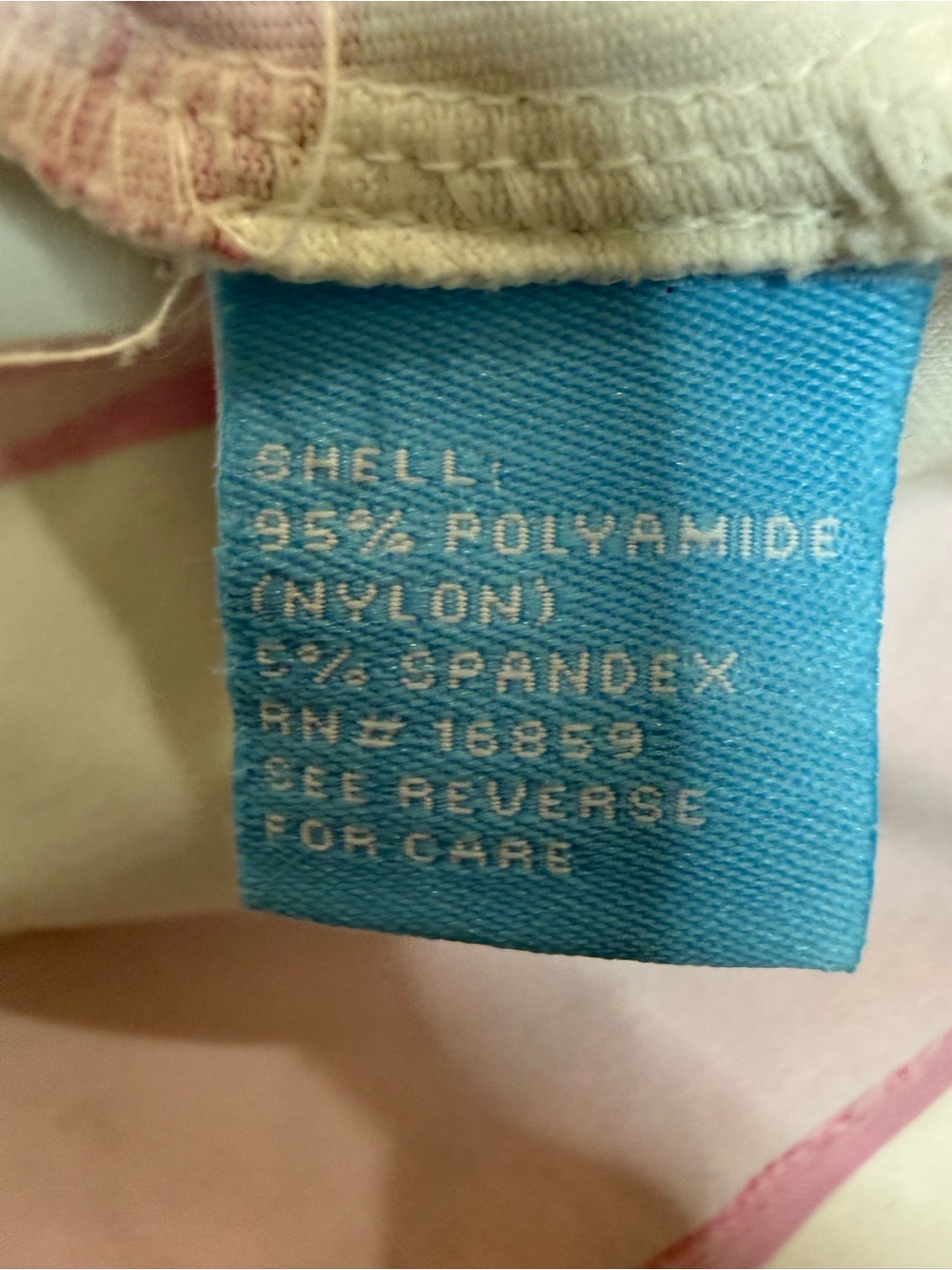J.McLaughlin Size S Pink White Equestrian Chain Print Stretch Top Short Sleeve - Picture 6 of 7